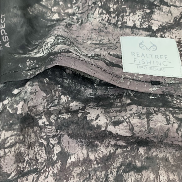 NWT Camo RealTree Aspect Fishing Shirt Short Sleeve Button Front Size S Camo … - Picture 13 of 14